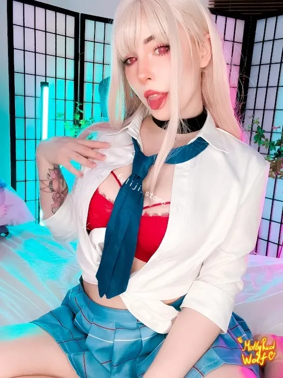 cosplay圈顶流『MollyRedWolf』付费订阅合集【377v 802G】
