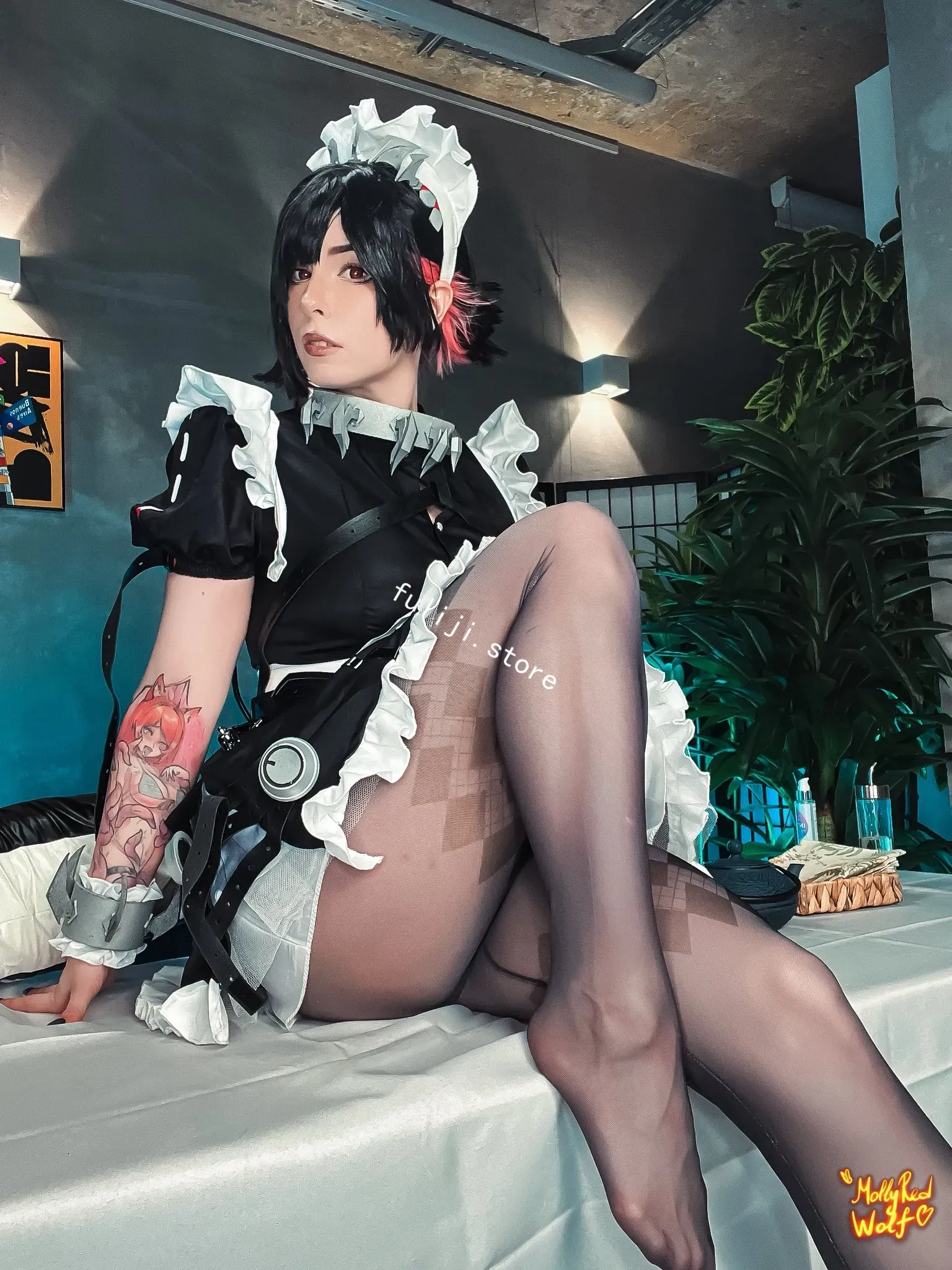 cosplay圈顶流『MollyRedWolf』付费订阅合集【377v 802G】